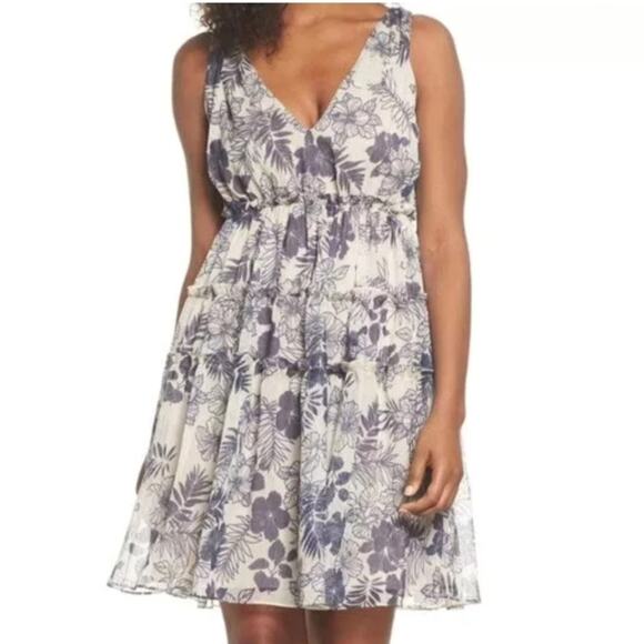 NWT Lenon Floral Tiered Dress - Picture 1 of 9